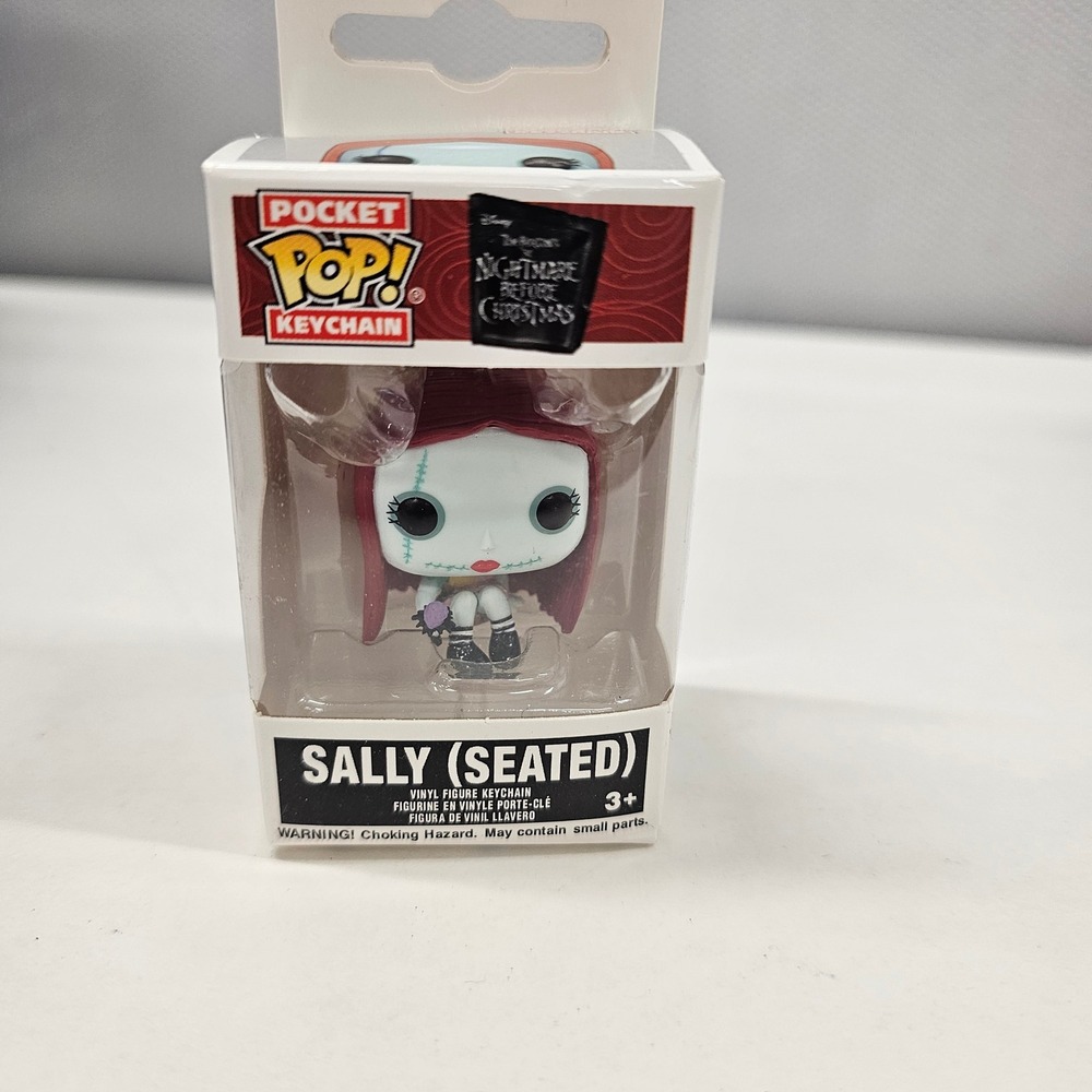 Funko Pocket Pop Keychain Nightmare Before Christmas Sally Seated Vinyl Figure